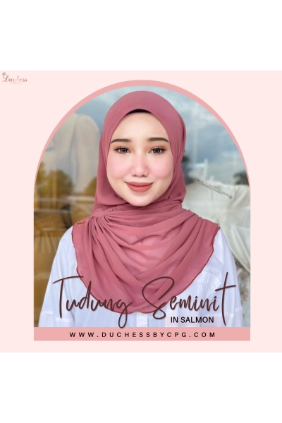 TUDUNG SEMINIT - SALMON